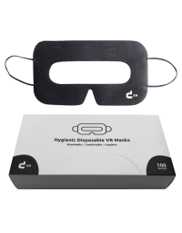 Universele VR Maskers met Opbergdoosje (Zwart, 100 Stuks)